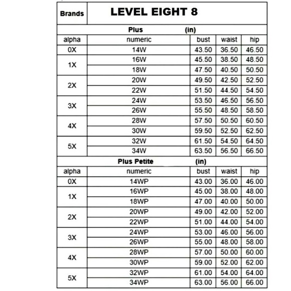 Level Eight WOMENS PLUS SIZE Elastic CAPRI JEANS. - Picture 5 of 5